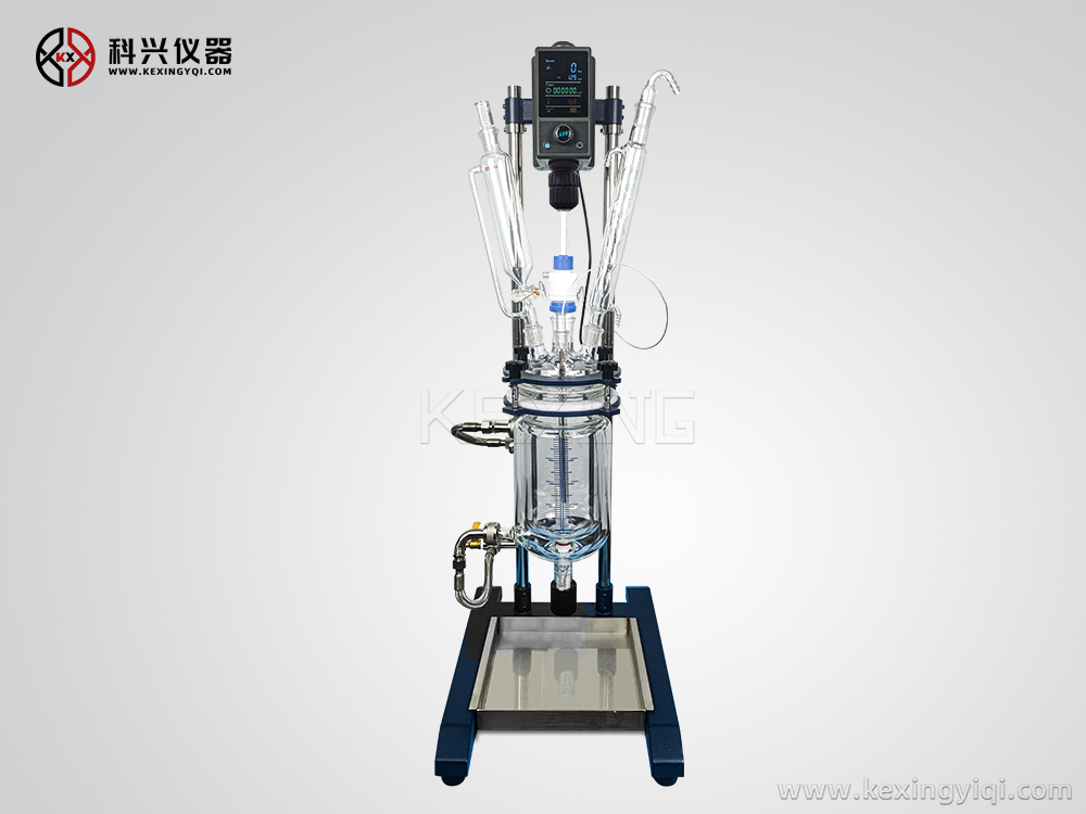 3L桌面式雙層玻璃反應釜